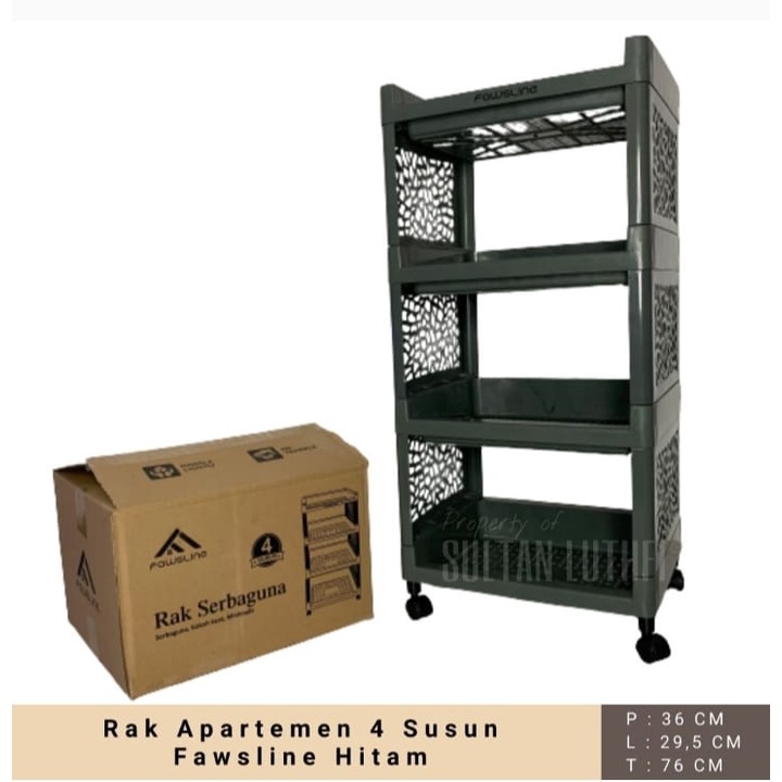 Jual (Hans) Rack Rak Apartemen 5 Susun Multifungsi Serbaguna yoyo yeye ...