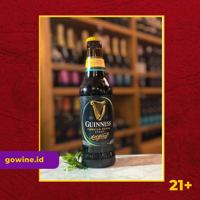 Jual Guinness Foreign Extra Stout 325ml Bundling 12 Botol Shopee