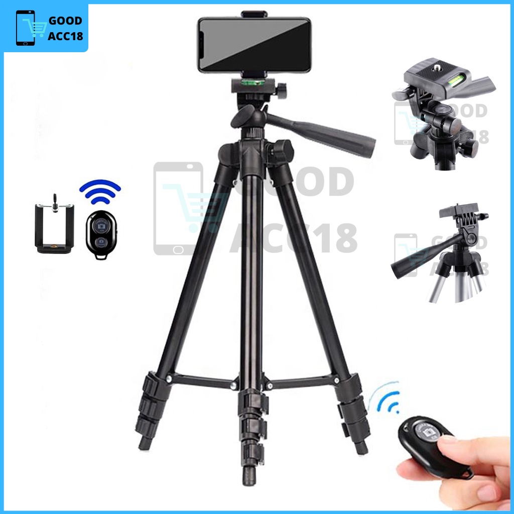 Jual TRIPOD HP DAN KAMERA UNIVERSAL + FREE HOLDER U WEIFENG 3120A