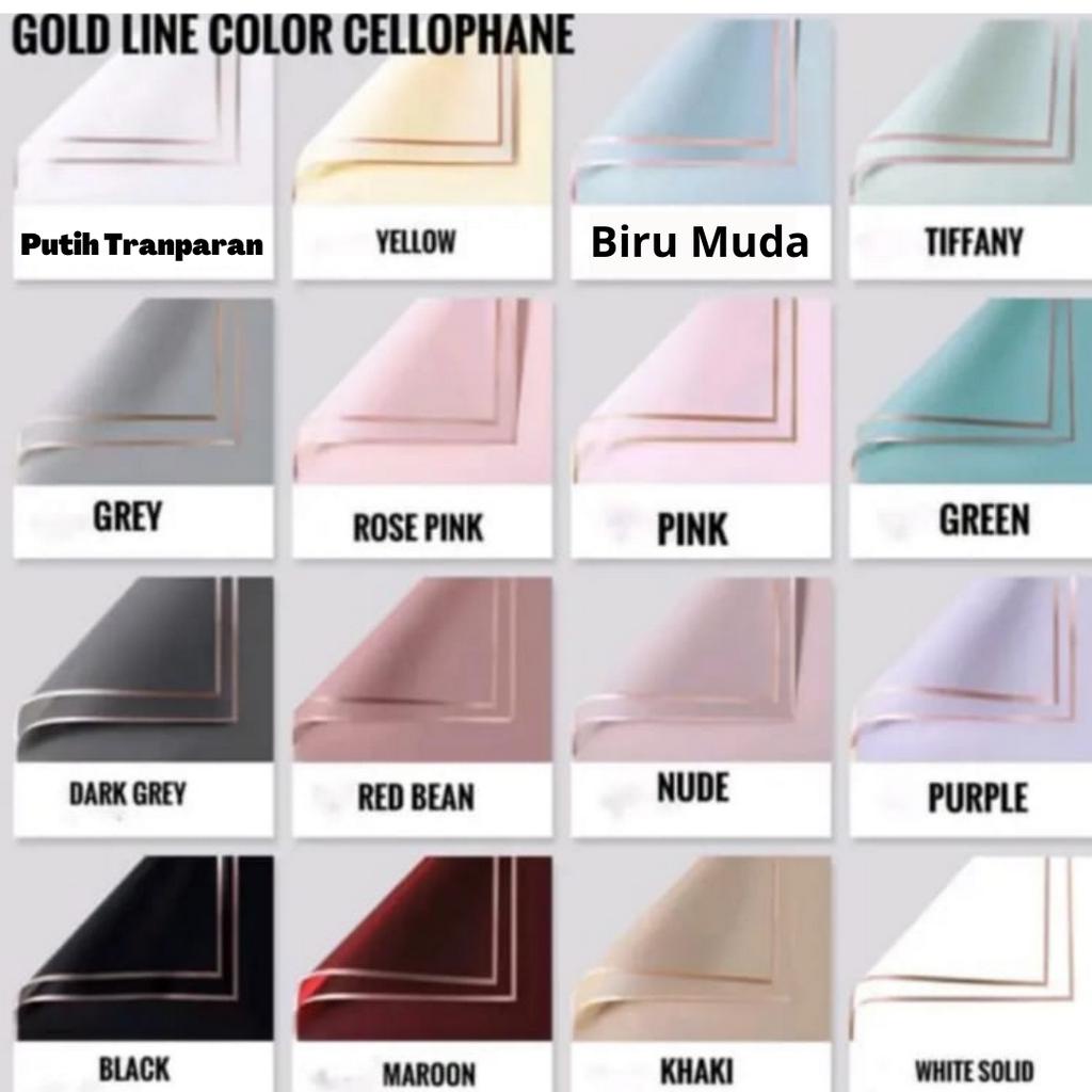 Jual Cellophane Kertas Bunga Wrapping Paper per pack isi 20 lembar ...