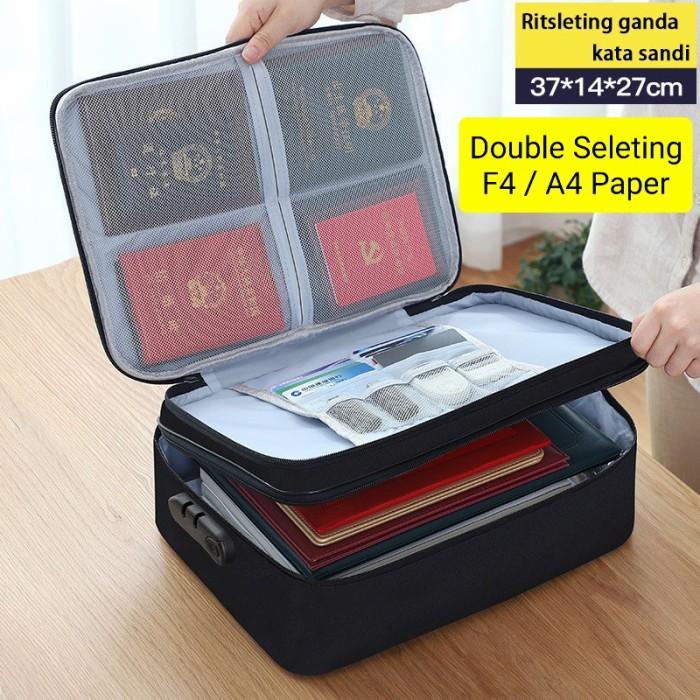 Jual Box File | Tas Penyimpanan Sertifikat / Tas Koper Dokumen / Tas ...