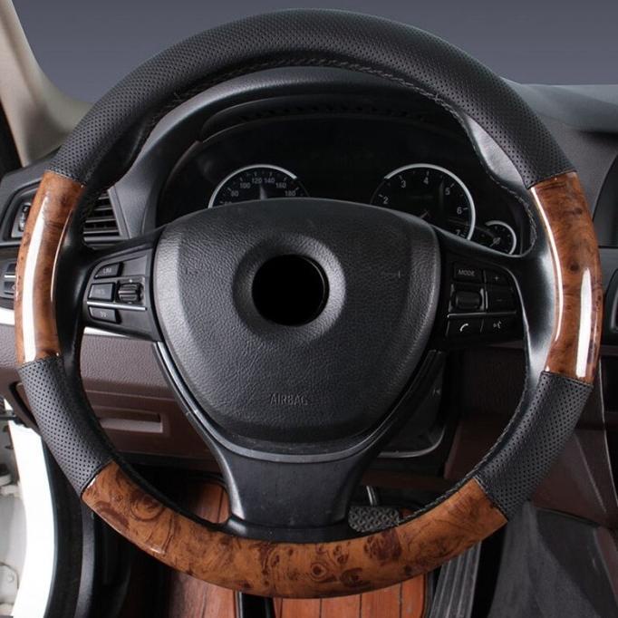 Jual Sarung stir Cover setir Gentleman Design & Premium Quality Kayu ...