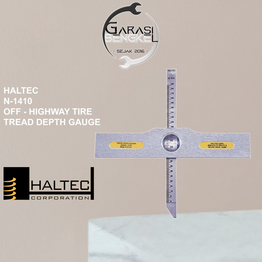 Jual Haltec N-1410 Off-Highway Tire Tread Depth Gauge - Ukur Ketebalan ...