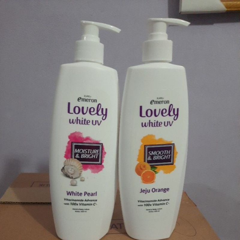 Jual Emeron lovely hand body lotion 500 ml Shopee Indonesia