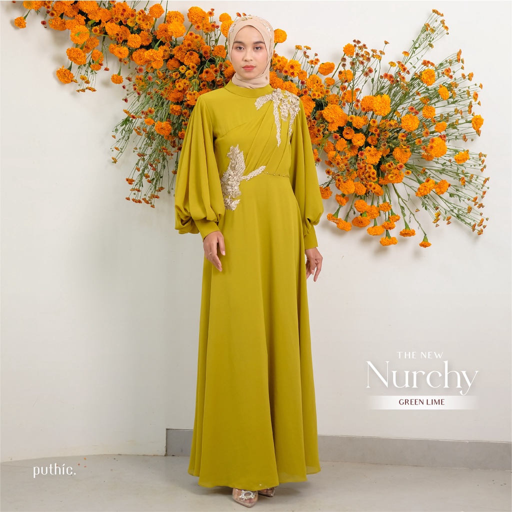 Jual PUTHIC - THE NEW NURCHY - GAUN WISUDA AKAD RESEPSI CASUAL FORMAL ...