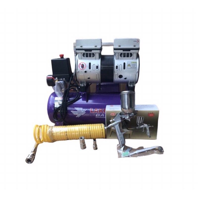 Jual PAKET LENGKAP KOMPRESOR+SELANG+2PCS KOPLER+SPRAY GUN KECIL ...