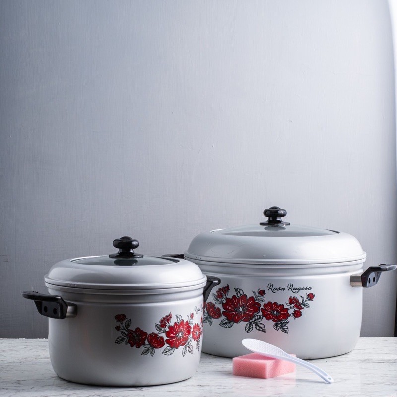 Jual MASPION Steamer Rice Cooker Dandang Kukusan Aluminum | Shopee ...