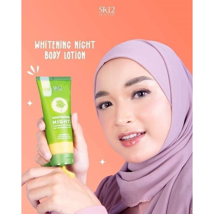 Jual Whitening Body Lotion Viral Tiktok / Body Lotion Malam / Whitening