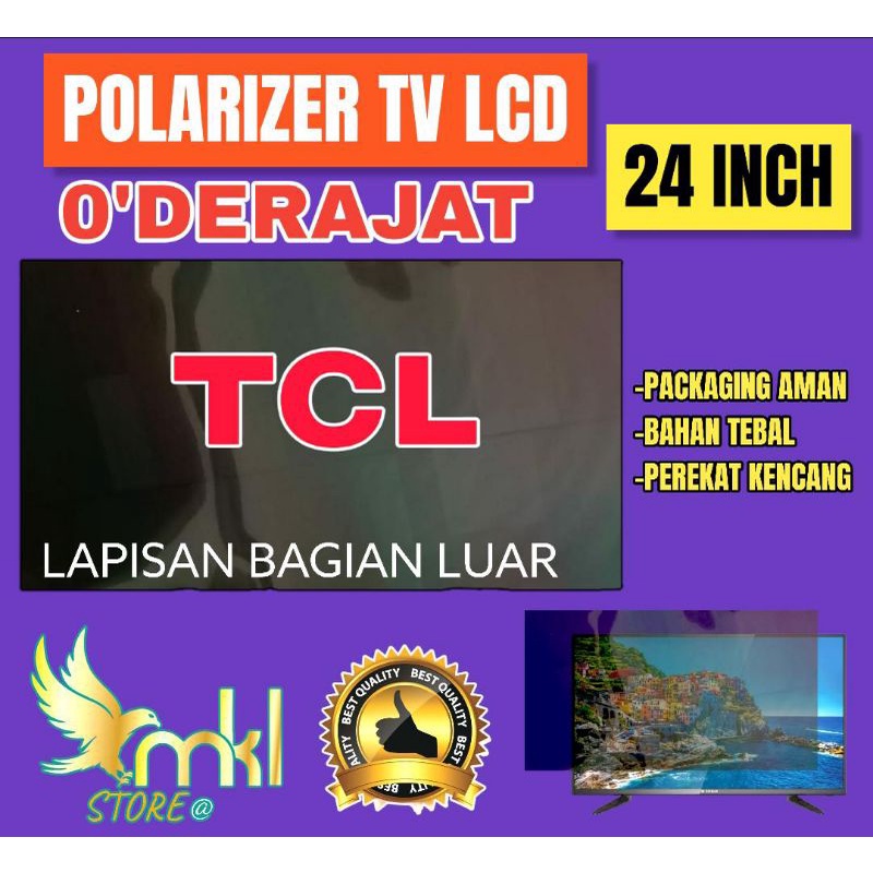 Jual POLARIS POLARIZER TV LCD LED 24" INC O DERAJAT PELAPIS PLASTIK ...