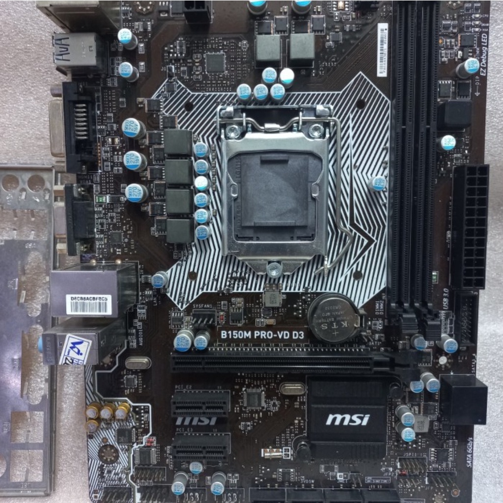 Jual Mainboard H110 Ddr4 LGA 1151 Onboard VGA Supot Gen dan ya