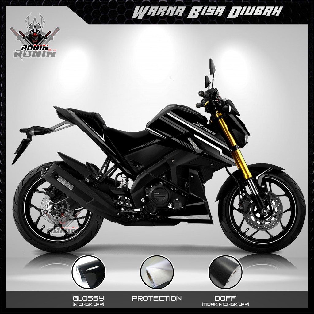 Jual Sticker decal FULL BODY Xabre Motif Flash Racing Black Shopee Indonesia