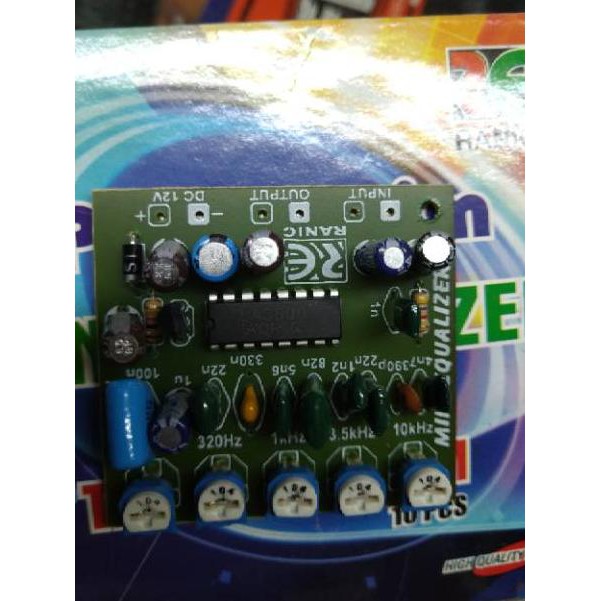 Jual ★★★ F78 Kit mini equalizer 5 channel mono trimpot ¿ | Shopee Indonesia