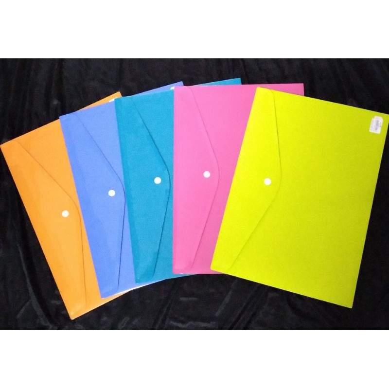 Jual MAP KANCING MAP PLASTIK ENVELOPE HOLDER 744GA-F F4 KING JIM ...