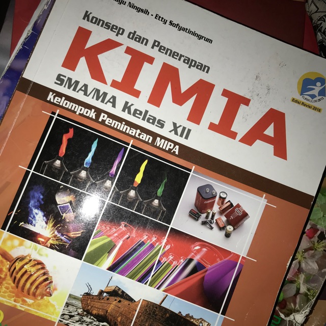 Jual Buku KIMIA Untuk SMA/MA Kelas XII Untuk Kelompok Peminatan MIPA ...