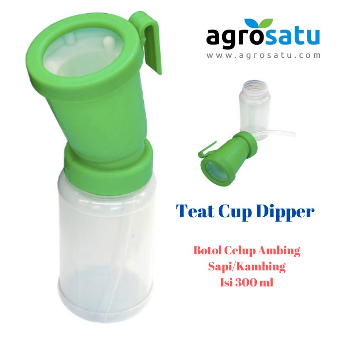 Jual Teat Dipper Cup Botol Celup Puting Ambing Sapi Kambing Perah