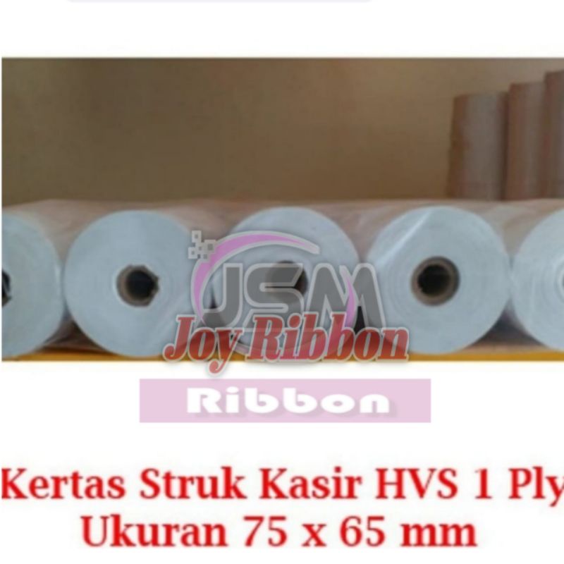 Jual Kertas Struk Kasir Telstruk Hvs Ply Ukuran X Harga Per Pack Isi Rooll Shopee