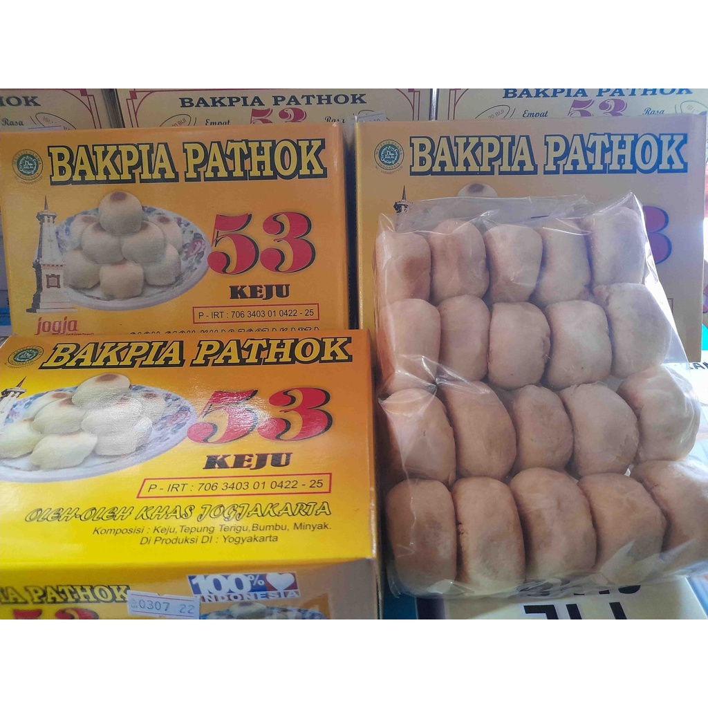 Jual Bakpia Pathok 53 Asli Fresh / Bakpia Pathok Oleh Oleh Khas Jogja ...