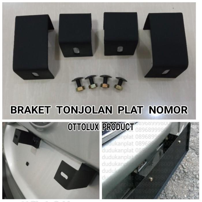 Jual Braket Buat Tonjolan Plat Nomor Supaya Pasang Maju Tidak Nempel