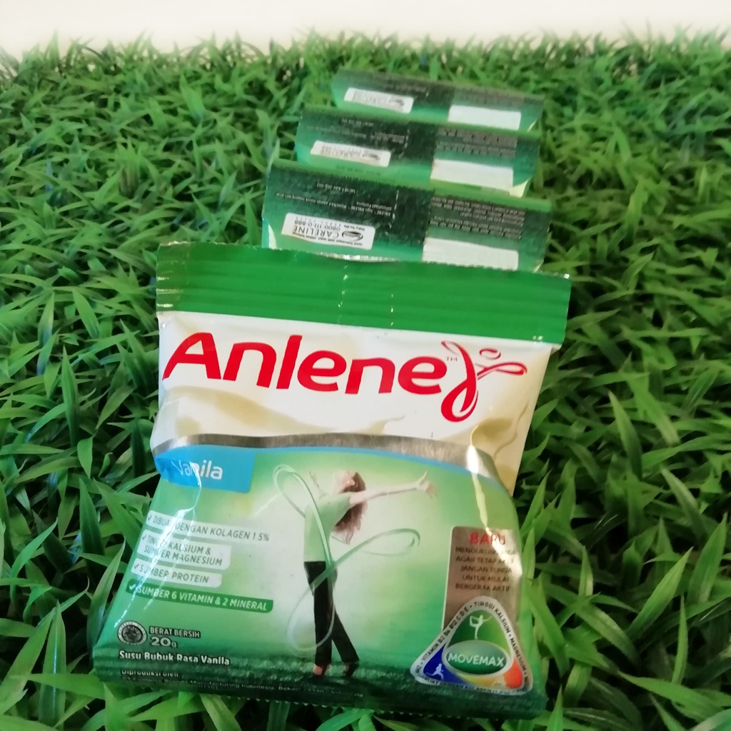 Jual Susu Anlene Vanila ( renceng 10 x 20 gram). Susu bubuk bagi ...
