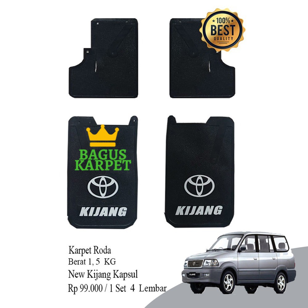 Jual Baguskarpet Karpet Karet Alas Lumpur Karpet Roda New Kijang Kapsul