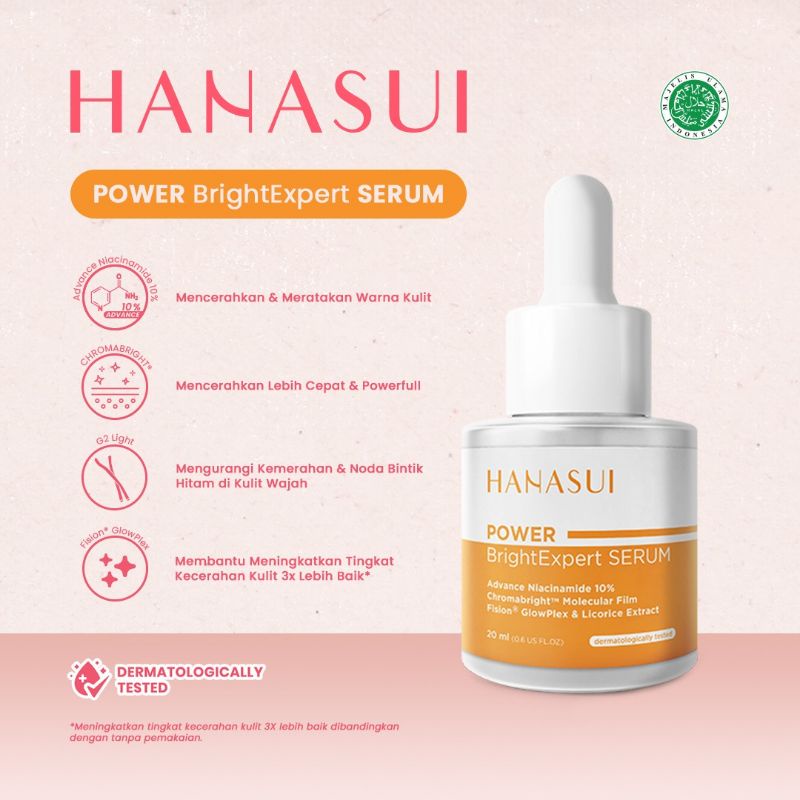 Jual ORIGINAL HANASUI Power Serum | Acne | Bakuchiol | Barrier ...