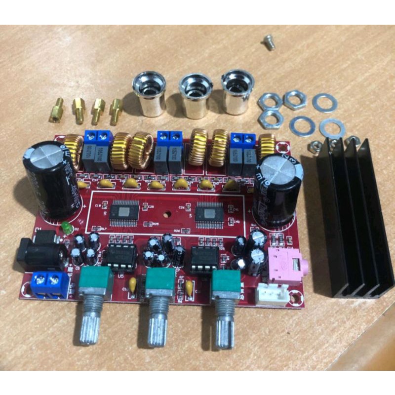 Jual KIT POWER AMPLIFIER CLASS D 2.1 TPA3116 OUTPUT 2 X 50WATT - 100