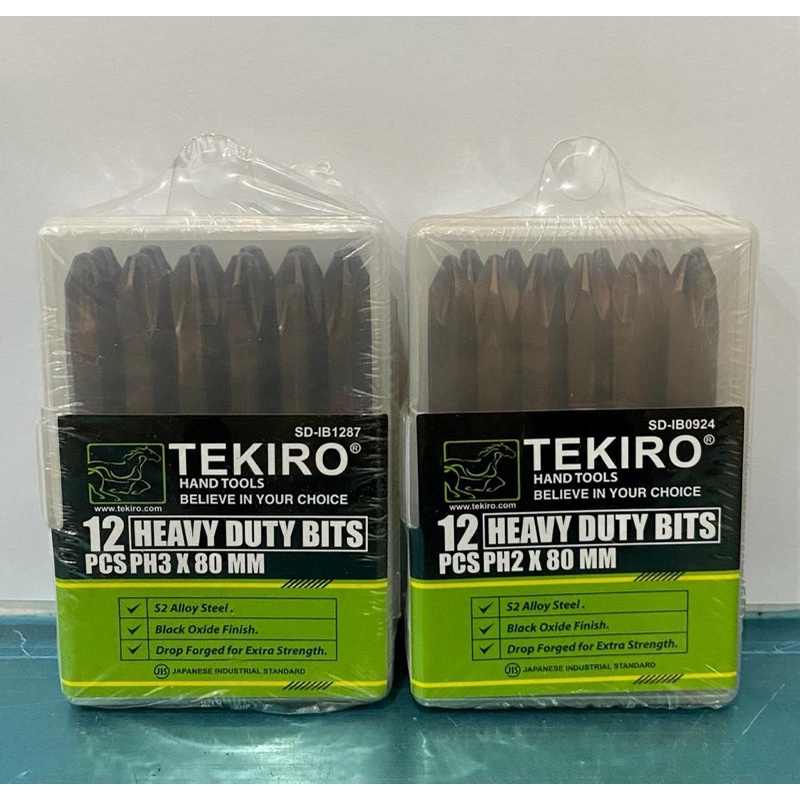 Jual HARGA 1 BUAH / Mata obeng ketok tekiro asli bunga + plus Panjang ...