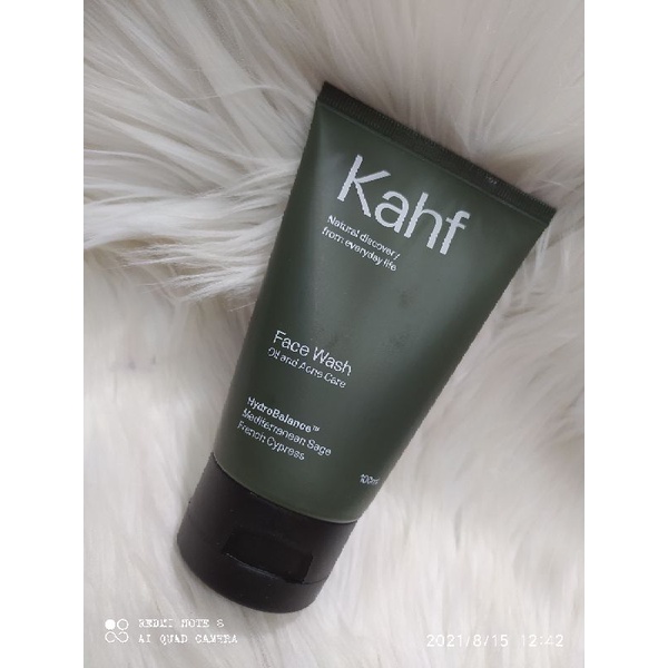Jual KAHF OIL ACNE CARE FACE WASH SABUN UNTUK JERAWAT DAN KULIT
