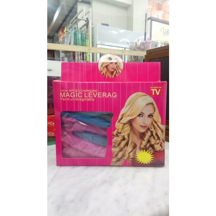 Jual MAGIC LEVERAG HAIR CURLER - Alat Curly Rambut Manual | Shopee ...
