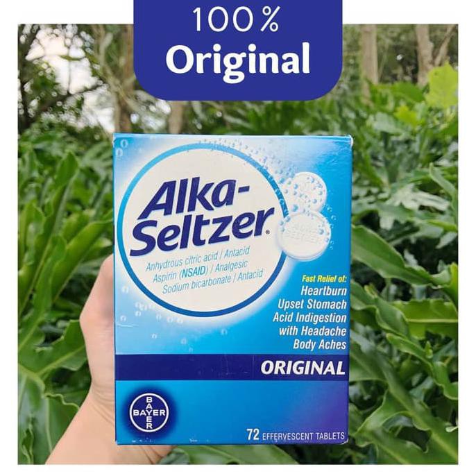 Jual Alka Seltzer Original 36 Effervescent Tablet - Obat Sakit Maag ...