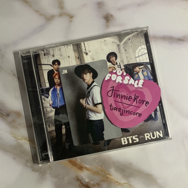Jual BTS JIN JAPAN ALBUM OFFICIAL PHOTOCARD NO MORE DREAM BOY IN