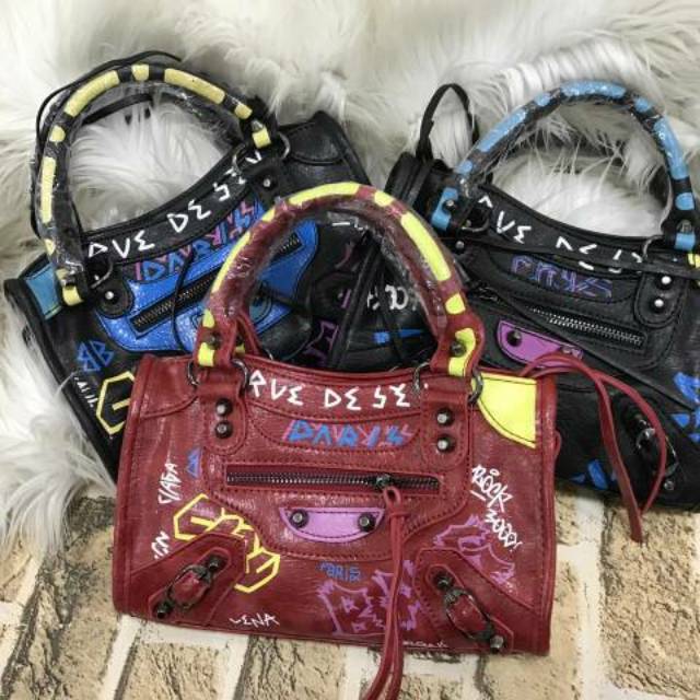 Jual Tas Balenciaga Grafity Shopee Indonesia