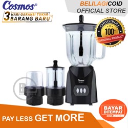 Cosmos Blender Kaca 3in1 CB 282 G / Blander Cosmos 2L CB-282 G / Blender Murah C
