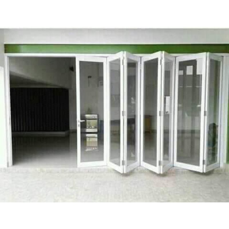 Jual Pintu Alumunium Pintu Kaca Pintu Lipat Alumunium Pintu Sliding Shopee Indonesia