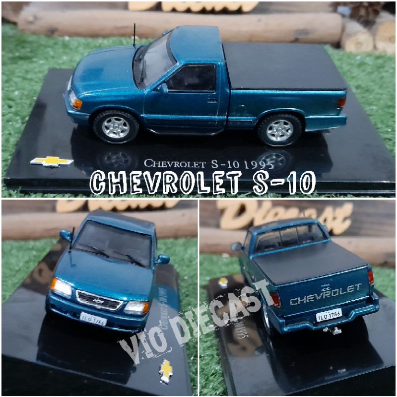 Jual Diecast Miniatur Chevrolet S10 skala 1:43 | Shopee Indonesia