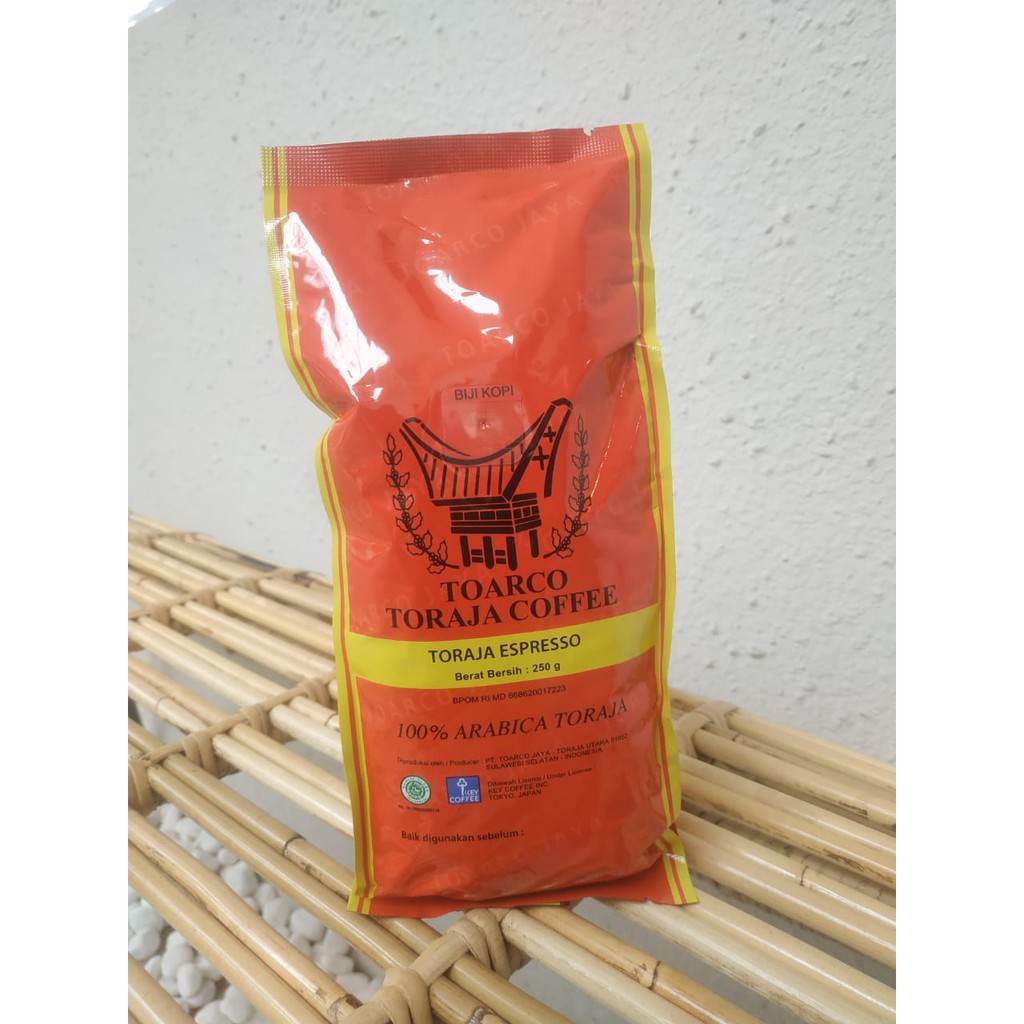 Jual Toarco Toraja Espresso 250gr Beans | Shopee Indonesia