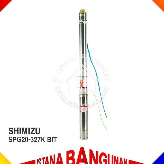 Jual Submersible Pump Pompa Air Rendam Spg20-327K Bit Shimizu Satelit ...