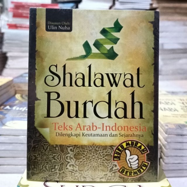 Jual BUKU SHOLAWAT BURDAH (ARAB INDONESIA) | Shopee Indonesia