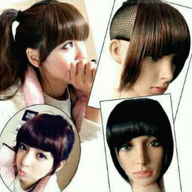 Jual YHSA PONI DEPAN RATA / PONYBANGS / PONY CLIP - COKELAT 0Y6B ...