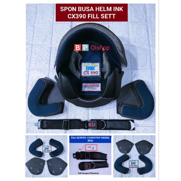 Jual [COD] BUSA SPON HELM INK CX390 INK BATMAN INK LAMA FULL SETT ...