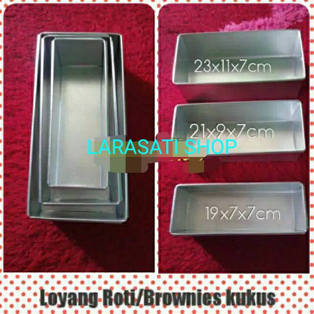 Jual Loyang Roti/brownies Kukus set 3 Shopee Indonesia