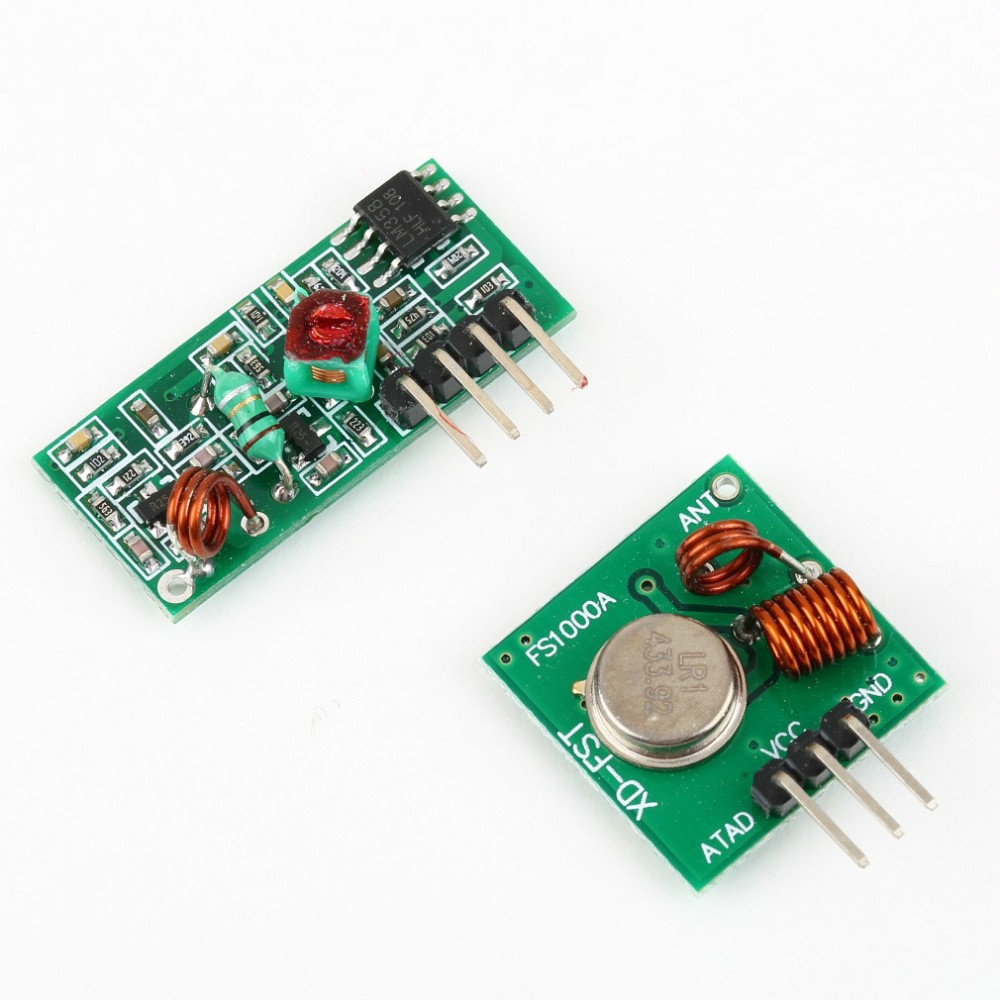 Jual 433MHz RF Transceiver Module - Transmitter dan Receiver | Shopee ...