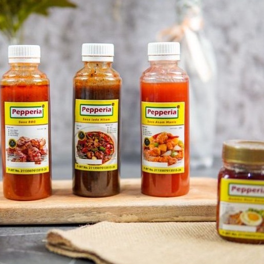 Jual Pepperia sauce Lada hitam/ Barbeque/ Asam manis/ Bumbu Nasi Goreng ...