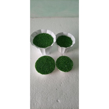 Jual pot lily diameter 10 dan 12 plus busa rumput tabur | Shopee Indonesia