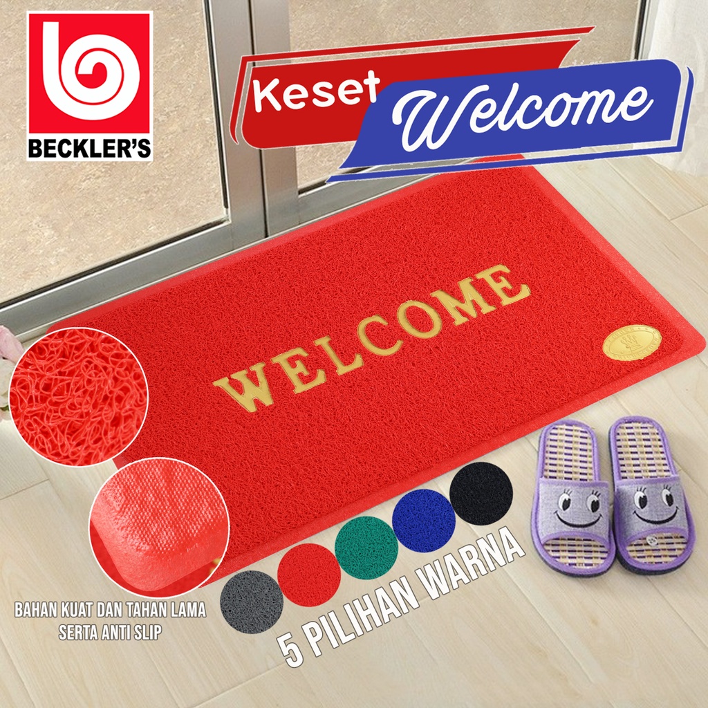 Jual Keset Karpet Pvc Mie Bihun Welcome X Cm Shopee Indonesia