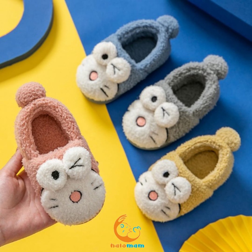 Jual Halomam Sandal Nonslip Doraemon ( sandal anak rumah selop indoor