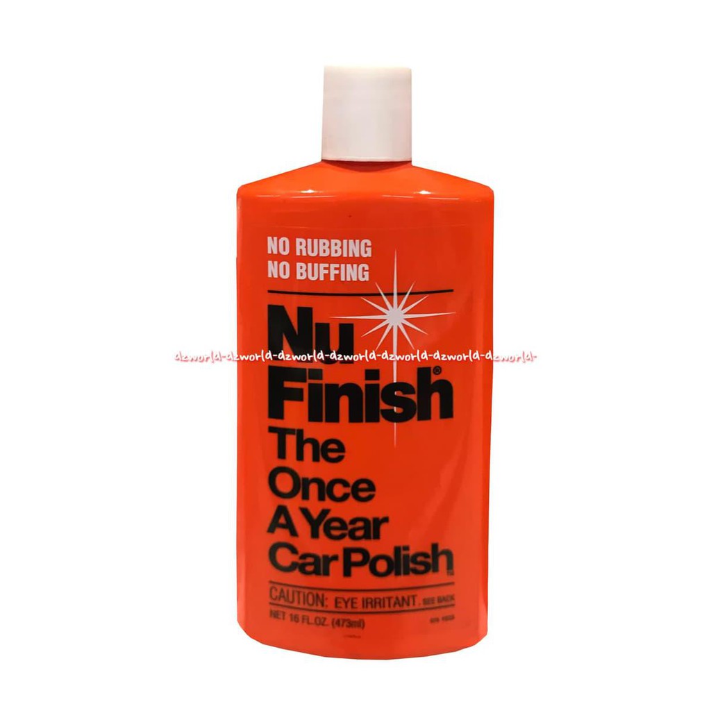 Jual Nu Finish The Once A Year Car Polish Pembersih Cat Mobil Universl 473m BERMUTU Shopee