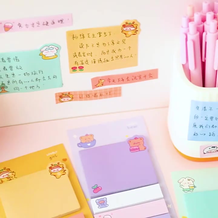 Jual Sticky Note / Memo Stick / Notes Kertas Tempel Cute Lucu Bear ...