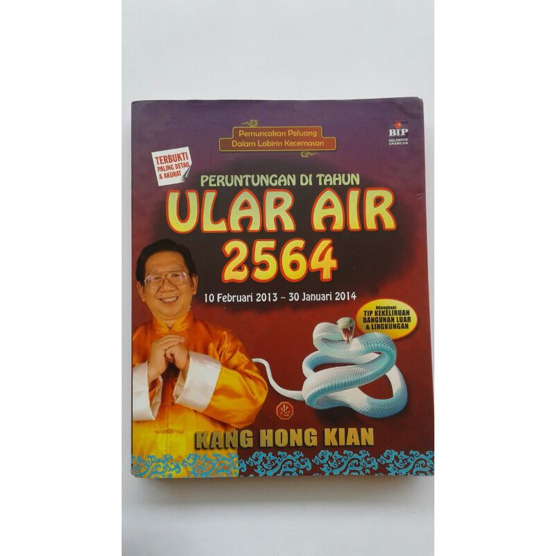 Jual Buku Peruntungan Di Tahun Ular Air Shopee Indonesia