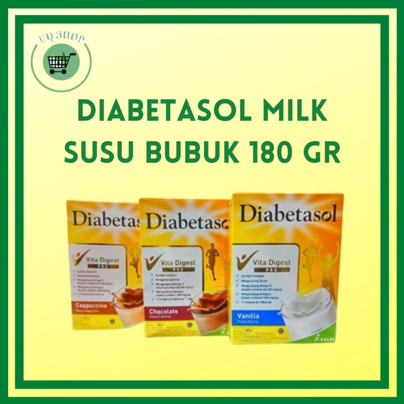 Jual Diabetasol Milk Susu Bubuk Gr Gr Kg Shopee Indonesia